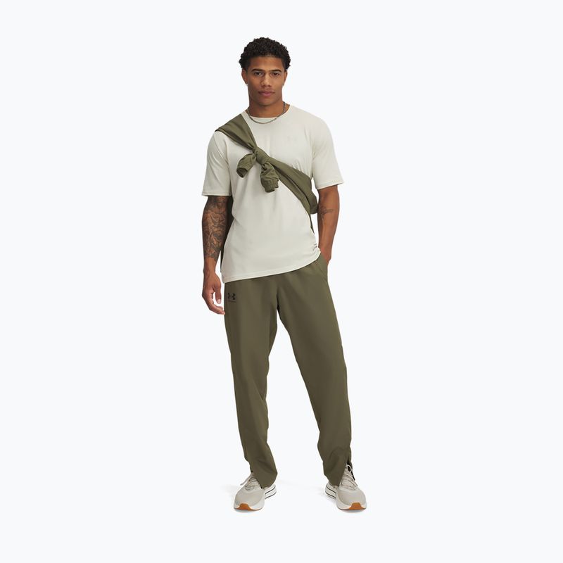 Vyriškos treniruočių kelnės Under Armour Rival Woven Windbreaker Pant marine od green/marine od green/black 2