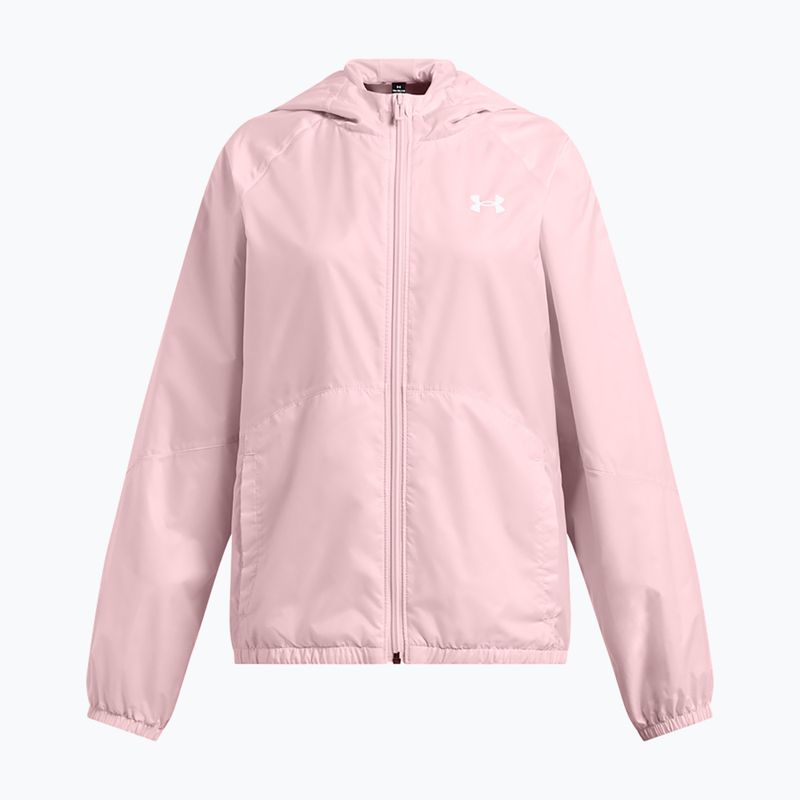 Vaikiška vėjui atspari striukė Under Armour Sport Windbreaker pink