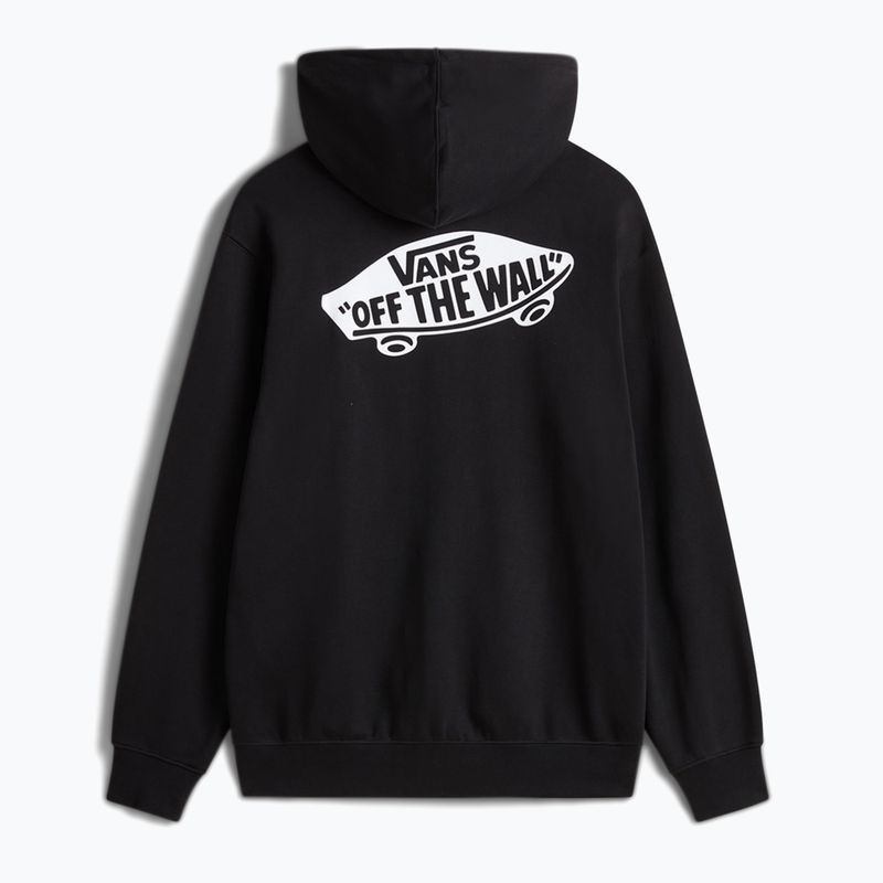 Vyriški "Vans Style 76 II Loose Ft Full Zip Po" džemperiai juoda/balta 2