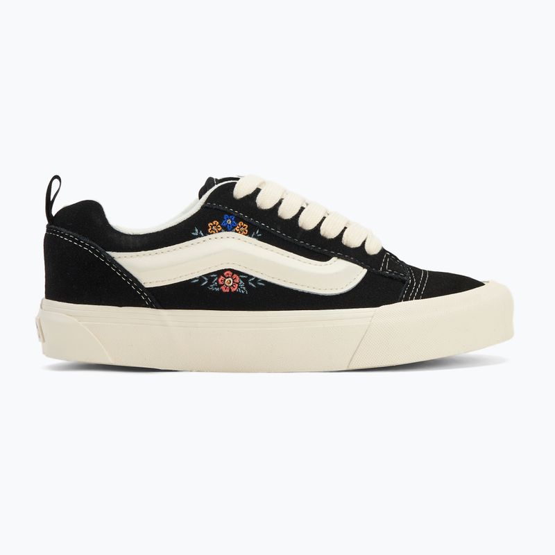 Batai Vans Knu Skool black floral 2