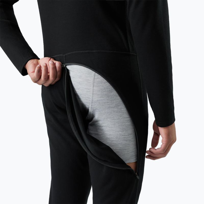 Vyriškas termoaktyvus kombinezonas Smartwool Classic Thermal Merino Base Layer One Piece black 3
