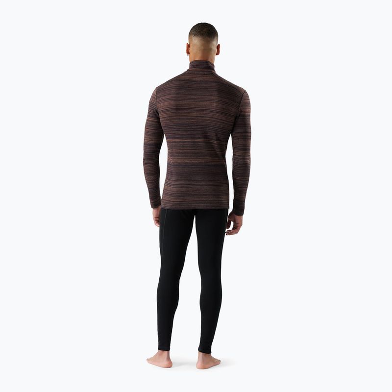 Vyriškas termoaktyvus džemperis Smartwool Classic Thermal Merino Base Layer 1/4 Zip Boxed mink color shift 2