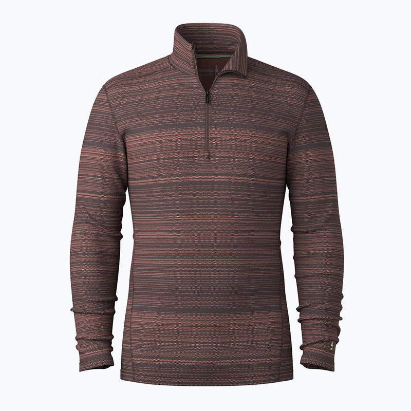 Vyriškas termoaktyvus džemperis Smartwool Classic Thermal Merino Base Layer 1/4 Zip Boxed mink color shift 3