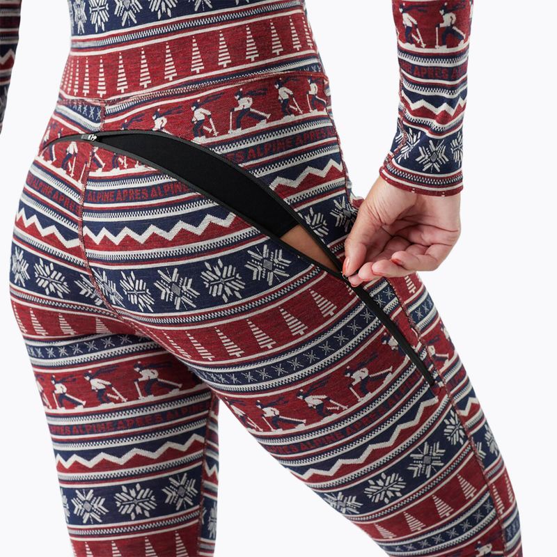 Moteriškas termoaktyvus kombinezonas Smartwool Classic Thermal Merino Base Layer One Piece currant alpine 3