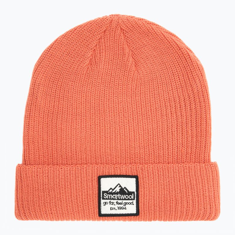 Žieminė kepurė Smartwool Patch terracotta