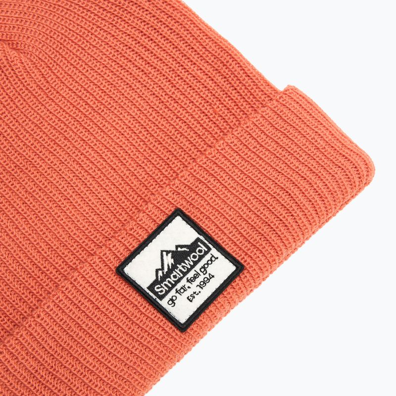 Žieminė kepurė Smartwool Patch terracotta 3