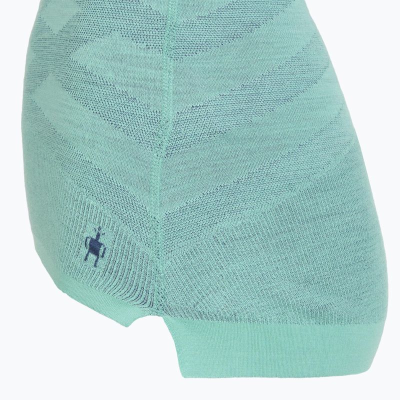 Moteriški termoaktyvūs marškinėliai Smartwool Intraknit Thermal Merino Baselayer Crew pacific blue/nightfall blue 3
