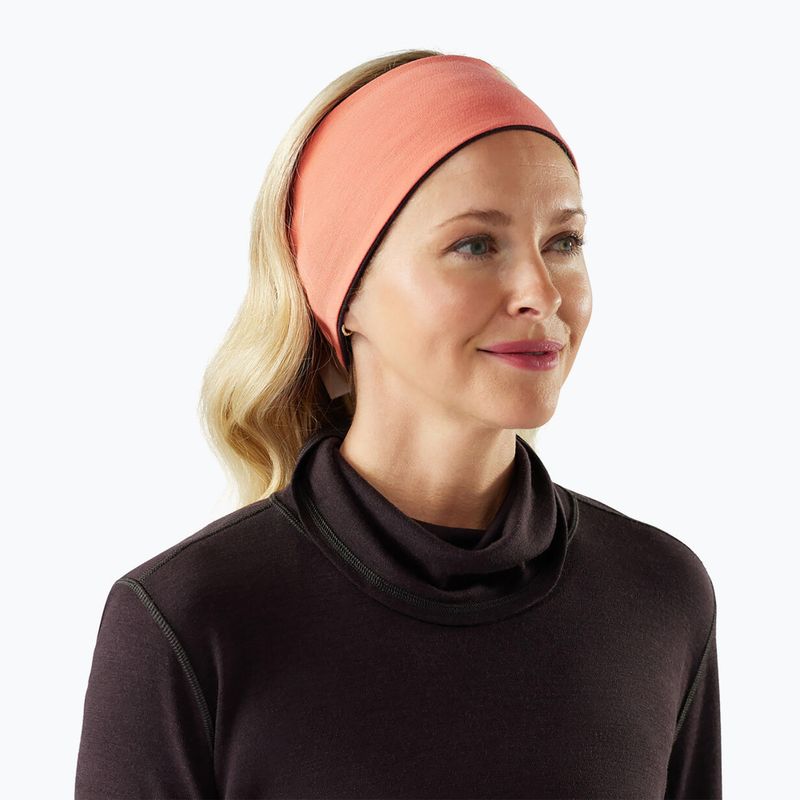 Galvos juosta Smartwool Thermal Merino Reversible mink/coral reef 4