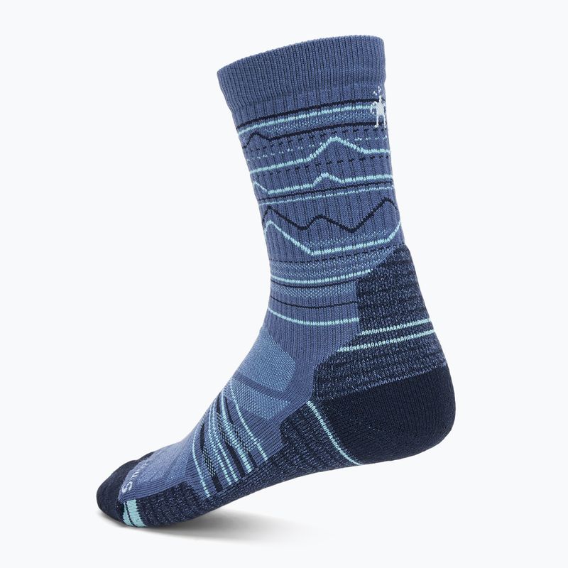 Kojinės Smartwool Hike Light Cushion Mountain Pattern Crew nightfall blue 2