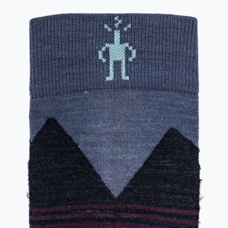 Moteriškos slidinėjimo kojinės Smartwool Ski Targeted Cushion Pattern OTC nightfall blue 4