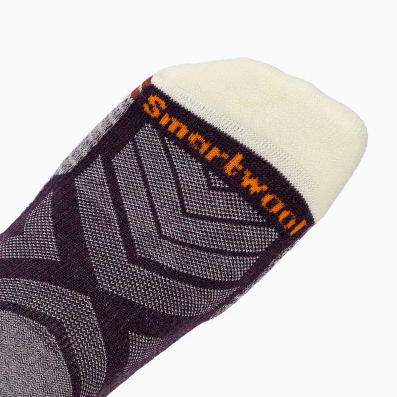 Moteriškos kojinės Smartwool Hike Light Cushion New Pattern Crew prple ris 3
