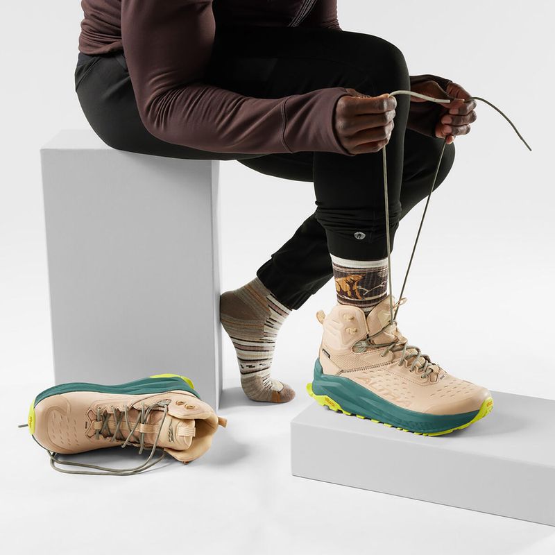 Kojinės Smartwool Hike Targeted Cushion Bear Stripe Mid Crew ash 2