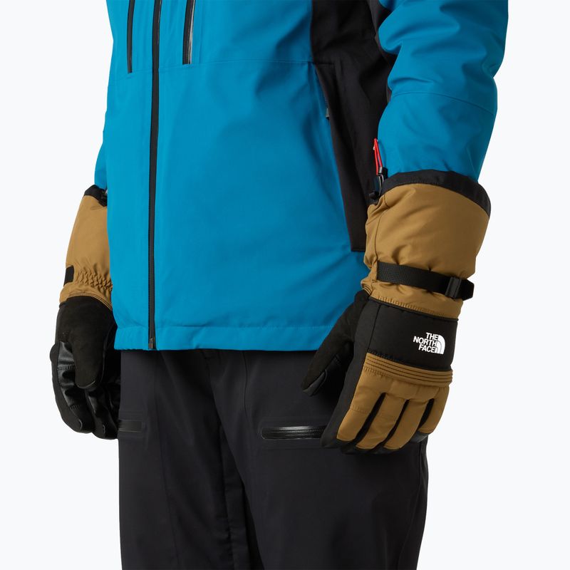 Vyriškos slidinėjimo pirštinės The North Face Montana Ski utility brown 5