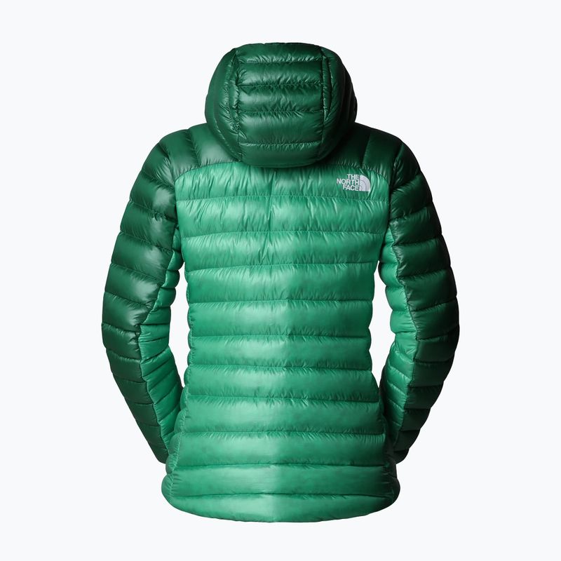 Moteriška pūsta striukė The North Face Summit Breithorn Hoodie nebula green/evergreen 6