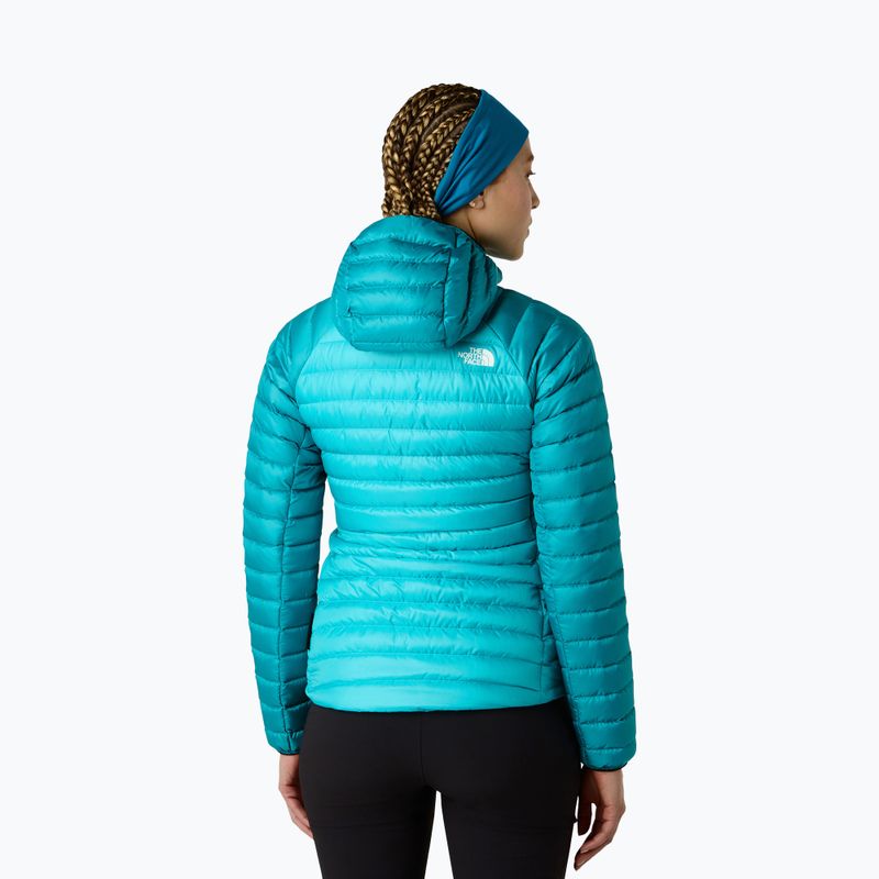 Moteriška pūsta striukė The North Face Bettaforca Light Down Hooded galactic blue/deep teal 3