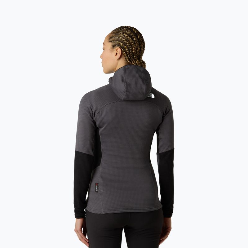 Moteriškas džemperis The North Face Polartec Powergrid Stormgap Hoodie anthracite grey/bla 3