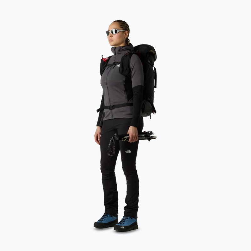 Moteriškas džemperis The North Face Polartec Powergrid Stormgap Hoodie anthracite grey/bla 7