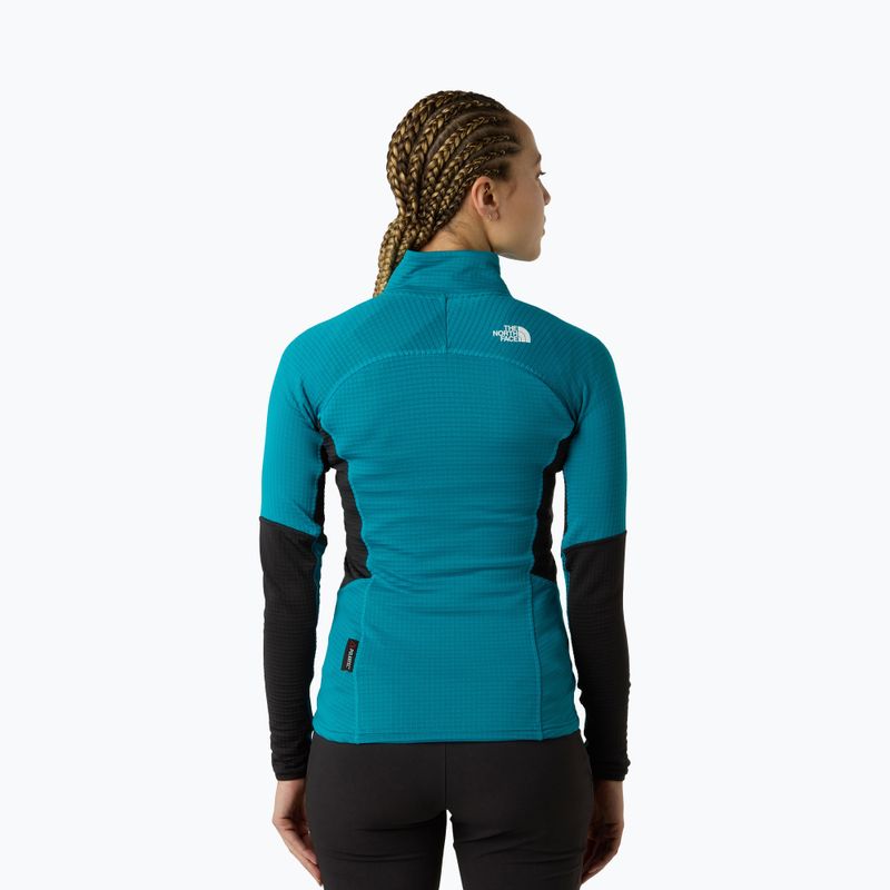 Moteriškas džemperis The North Face Polartec Powergrid Stormgap Hoodie anthracite grey/tnf black 3