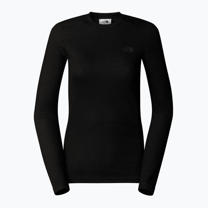 Moteriški marškinėliai ilgomis rankovėmis The North Face Easy Crew Neck black 4