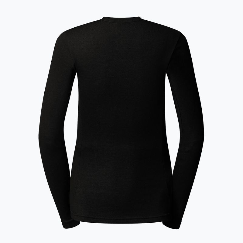 Moteriški marškinėliai ilgomis rankovėmis The North Face Easy Crew Neck black 5