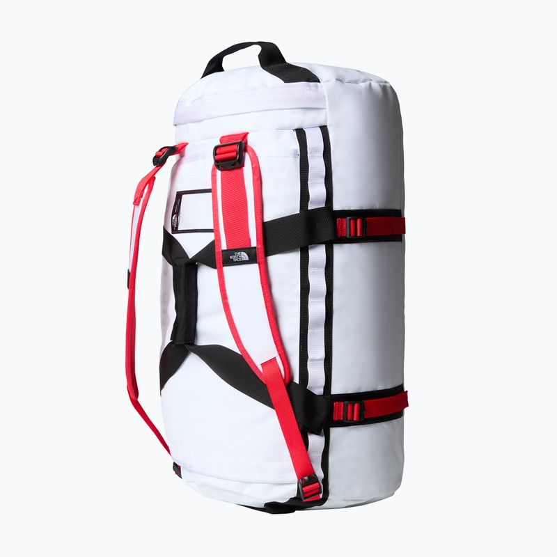 Kelioninis krepšys The North Face Base Camp Duffel M 71 l white/black/elevation red 3
