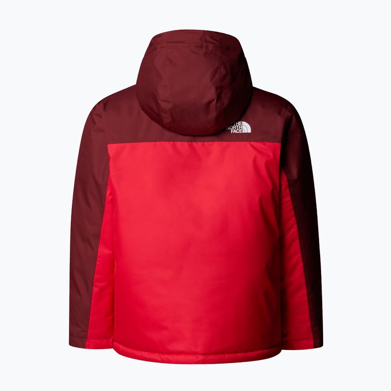 Vaikiška slidinėjimo striukė The North Face Freedom Insulated sumac/ red 6