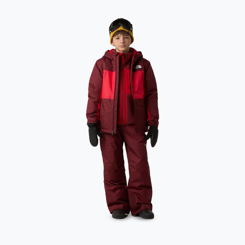 Vaikiškos slidinėjimo kelnės The North Face Freedom Insulated sumac 2