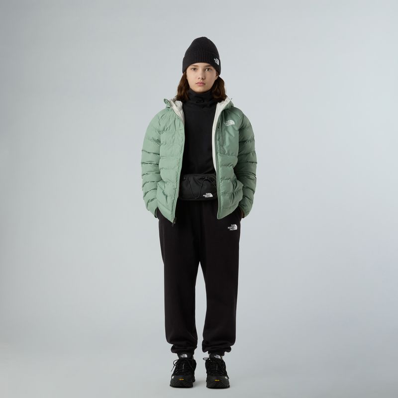 Vaikiška pūsta striukė The North Face Reversible Perrito Hooded slate moss 2