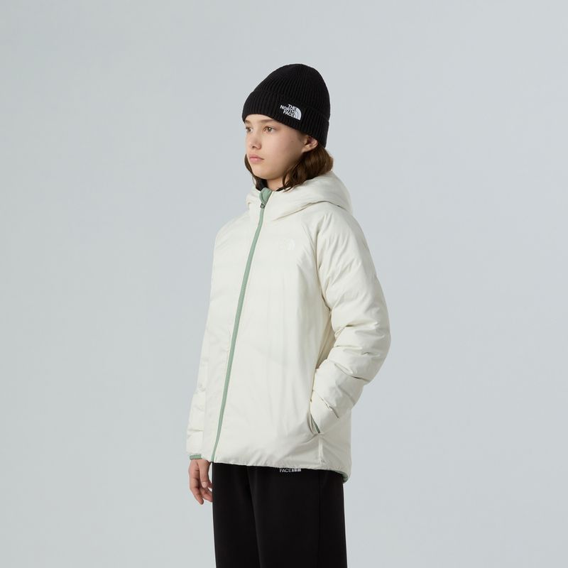 Vaikiška pūsta striukė The North Face Reversible Perrito Hooded slate moss 5