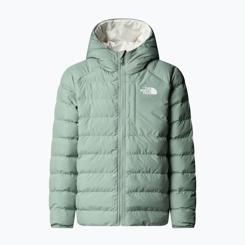 Vaikiška pūsta striukė The North Face Reversible Perrito Hooded slate moss 6