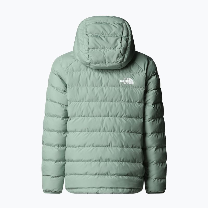 Vaikiška pūsta striukė The North Face Reversible Perrito Hooded slate moss 7