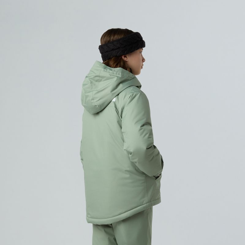 Vaikiška slidinėjimo striukė The North Face Freedom Insulated slate moss 3