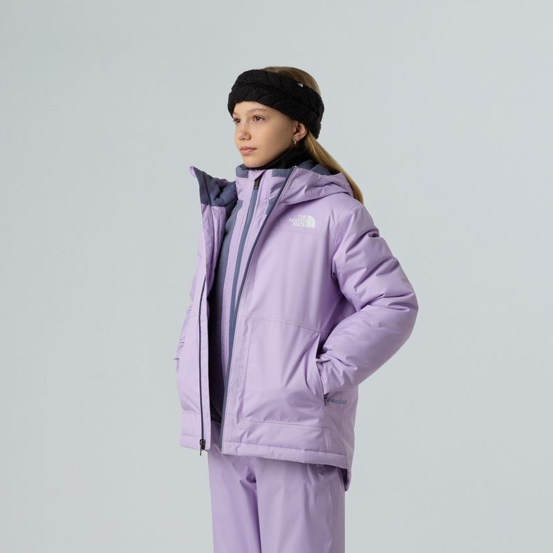 Vaikiška slidinėjimo striukė The North Face Freedom Insulated lite lilac 4