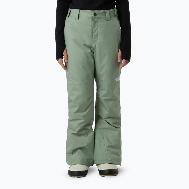 Vaikiškos slidinėjimo kelnės The North Face Freedom Insulated slate moss
