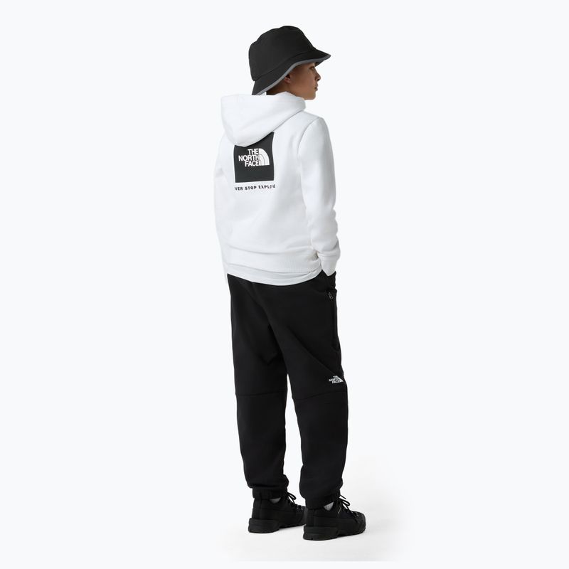 Vaikiškas džemperis The North Face Teen Redbox Regular P/O white/black 5