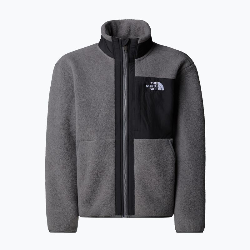 Vaikiškas fliso džemperis The North Face Yumiori Full Zip smoked pearl/black 5