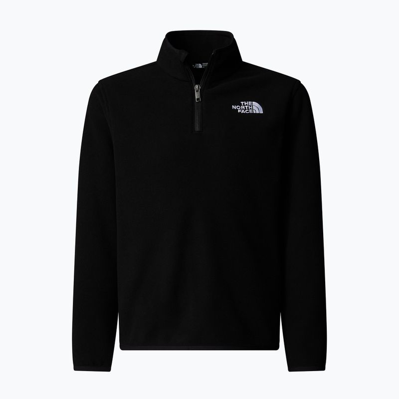 Vaikiškas fliso džemperis The North Face Teen Glacier 1/4 Zip black