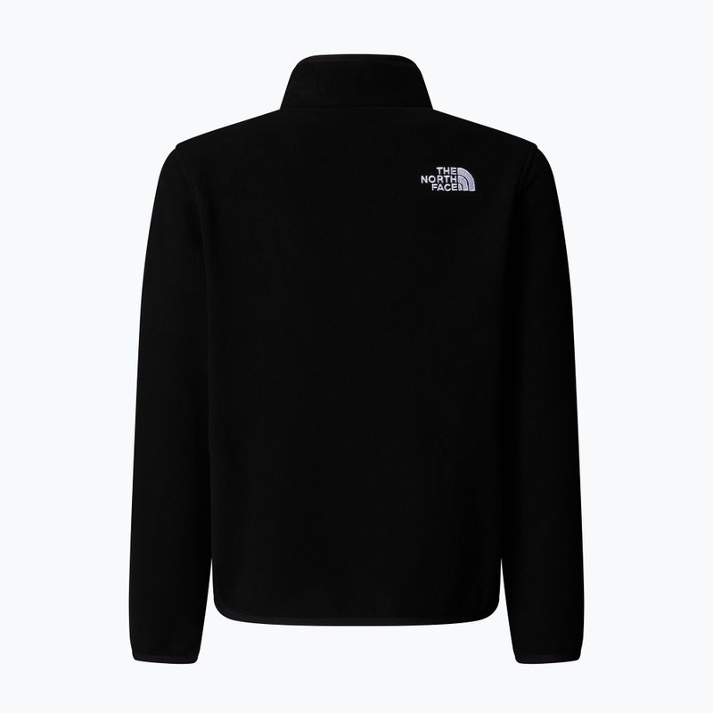 Vaikiškas fliso džemperis The North Face Teen Glacier 1/4 Zip black 2
