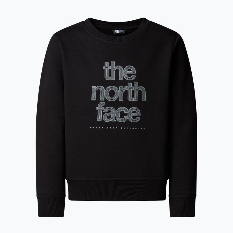 Moteriškas džemperis The North Face Reflective Logo Relaxed Crew black 4