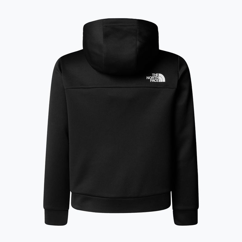 Vaikiškas džemperis The North Face Teen Reaxion Full Zip Hoodie tnf black 2