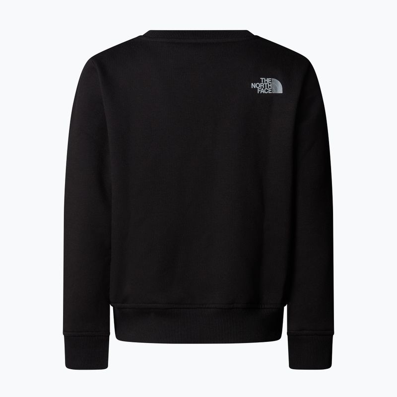 Vaikiškas džemperis The North Face Reflective Logo Relaxed Crew black 5