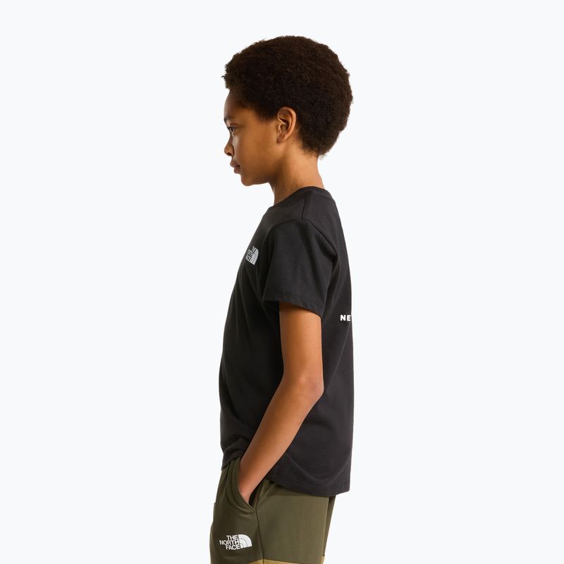 Vaikiški marškinėliai The North Face Box Nse tnf black 3