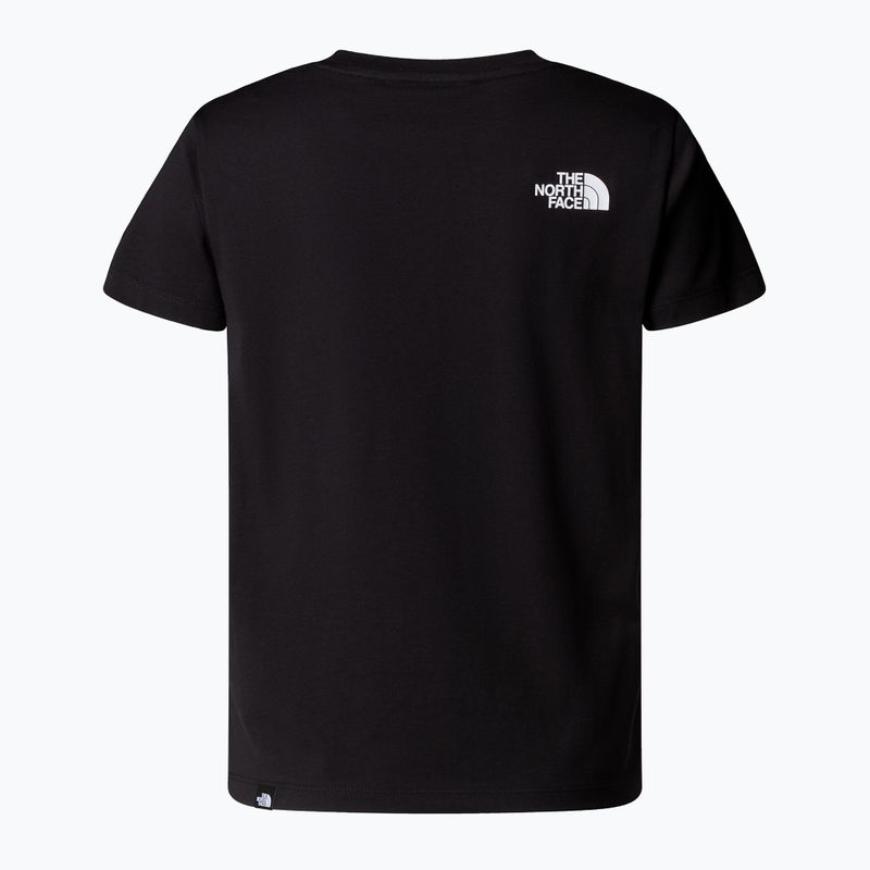Vaikiški marškinėliai The North Face Easy black 2