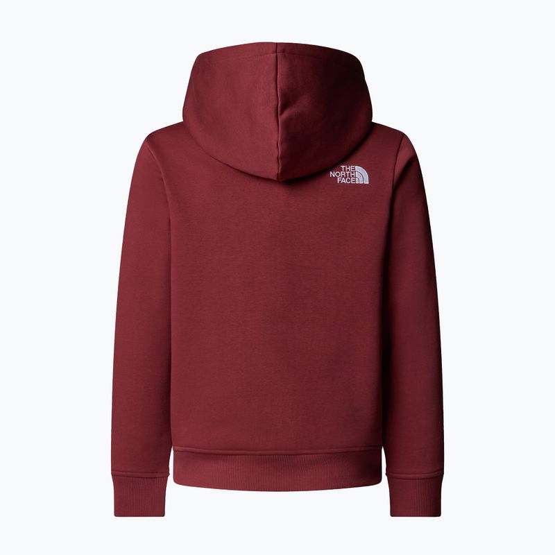Vaikiškas džemperis The North Face Teen Drew Peak Pullover Hoodie sumac 2