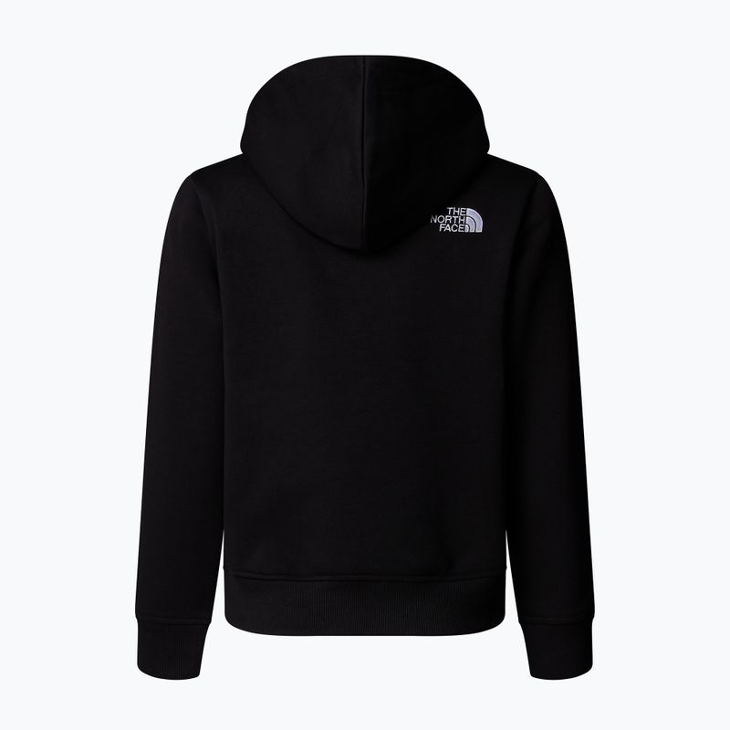 Vaikiškas džemperis The North Face Teen Drew Peak Pullover Hoodie black 2