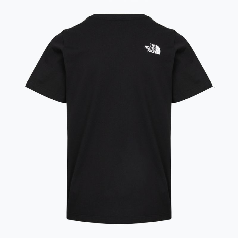Vaikiški marškinėliai The North Face Evolution Half Dome SS Tee tnf black 2