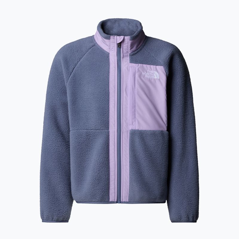 Vaikiškas fliso džemperis The North Face Yumiori Full Zip twilight galaxy/lite lilac 5