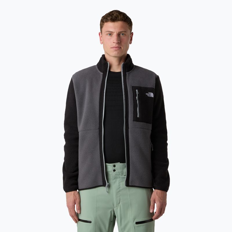 Vyriškas džemperis The North Face Yumiori Full Zip anthracite grey/black/monument grey 4