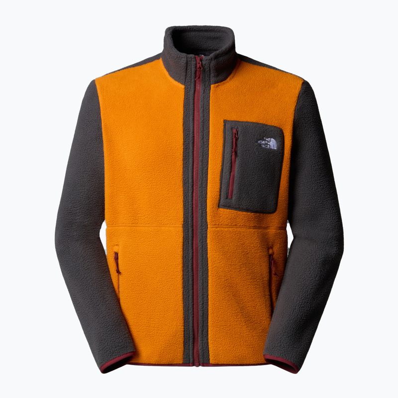 Vyriškas džemperis The North Face Yumiori Full Zip agate orange/asphalt grey 5