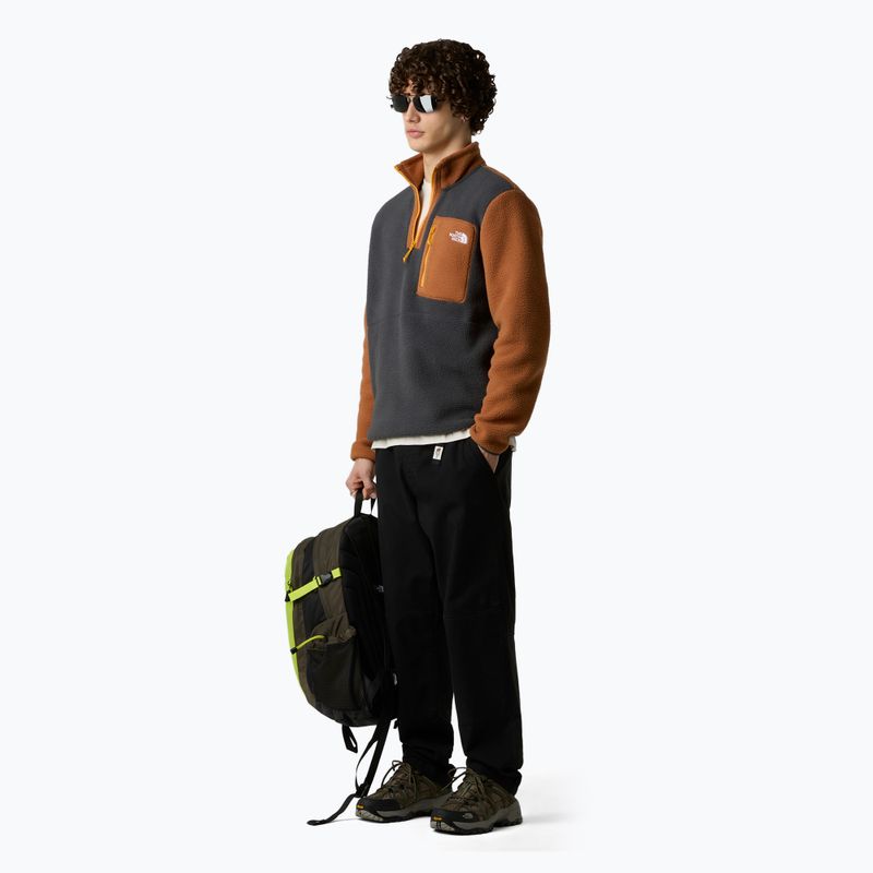 Vyriškas džemperis The North Face Yumiori 1/4 Zip asphaltgrey/burntumber/summitgold 2